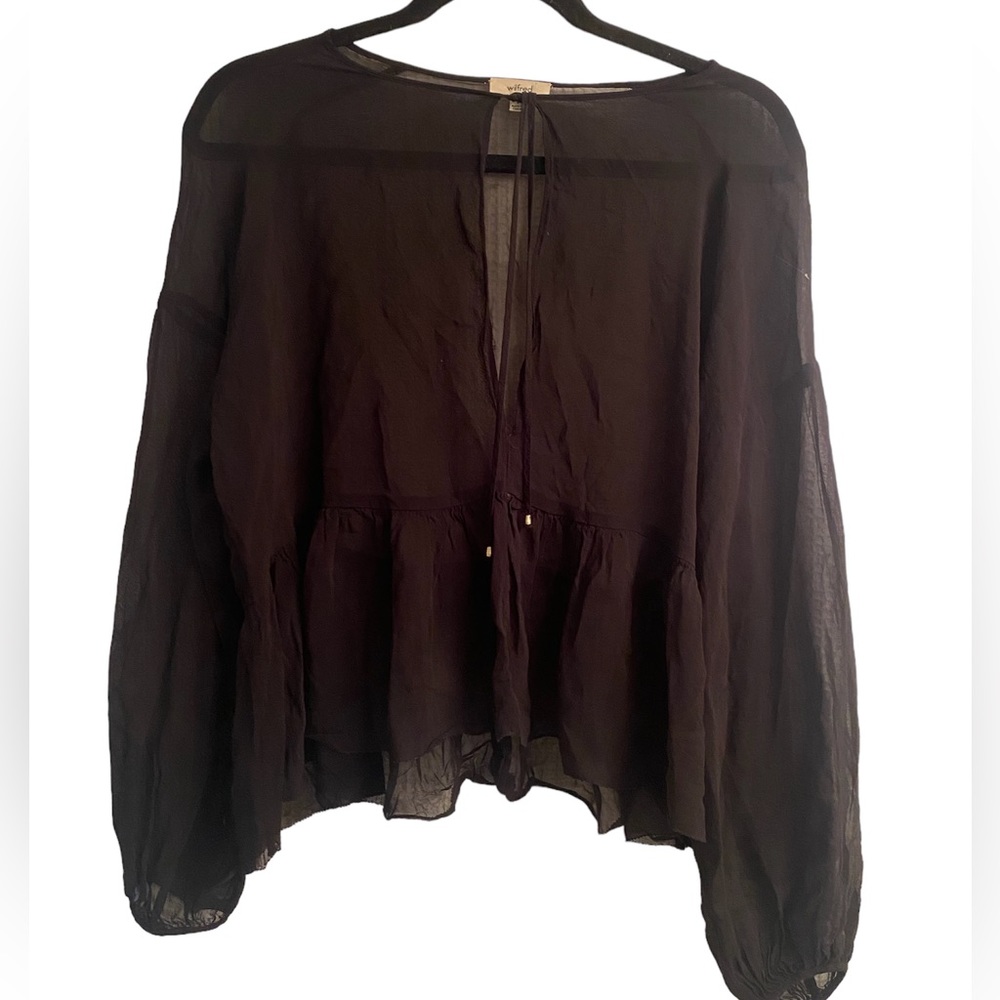 Wilfred Sheer Blouse